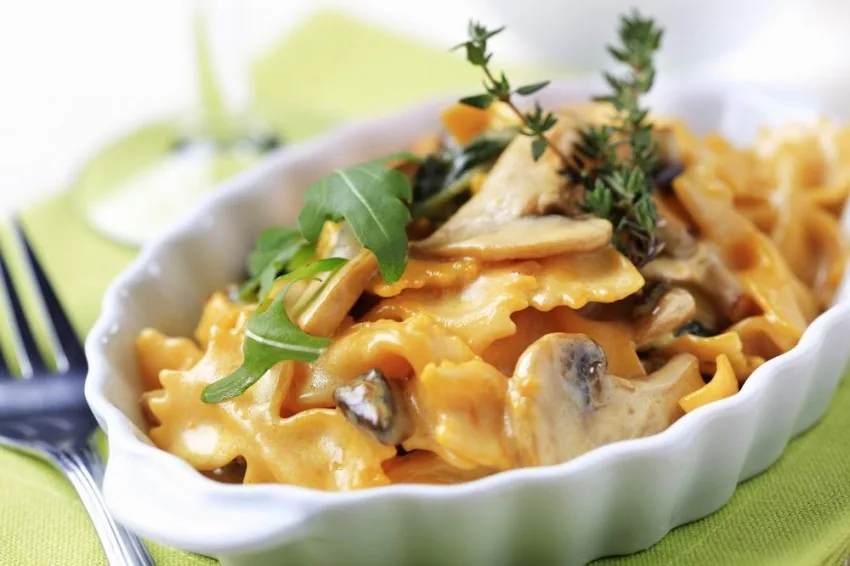Creamy Forest Mushroom Gnocchi with Walnut-Sage Butter